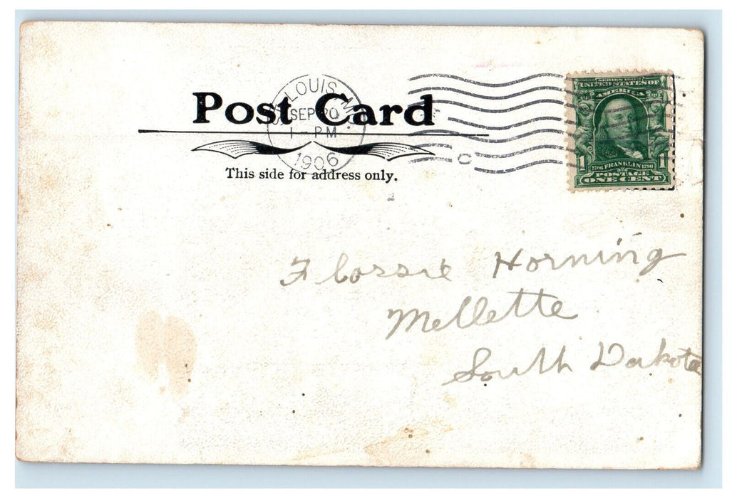 1906 Lansdown East St. Louis Illinois IL Unposted Antique Postcard
