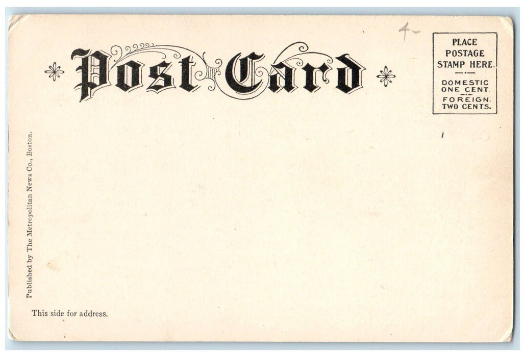 c1905 Passenger Train Station Depot Laconia New Hampshire NH Antique Postcard