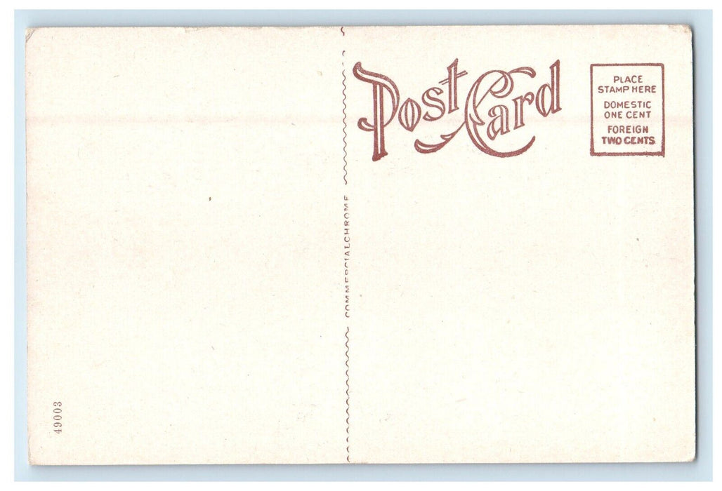 Bird's Eye View From Santa Fe Depot Oklahoma City Oklahoma OK Vintage Postcard