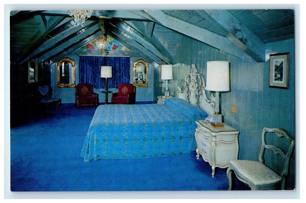 c1960s Austrian Suite Room 160 Madonna Inn San Luis Obispo CA Postcard