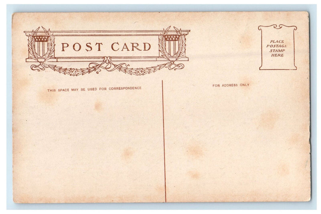 c1910 Presbyterian Church, Fulton New York NY The Morrill Press Postcard