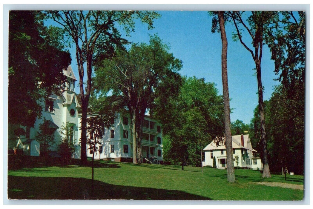 1969 Bridgton Academy College Preparatory School North Bridgton ME Postcard