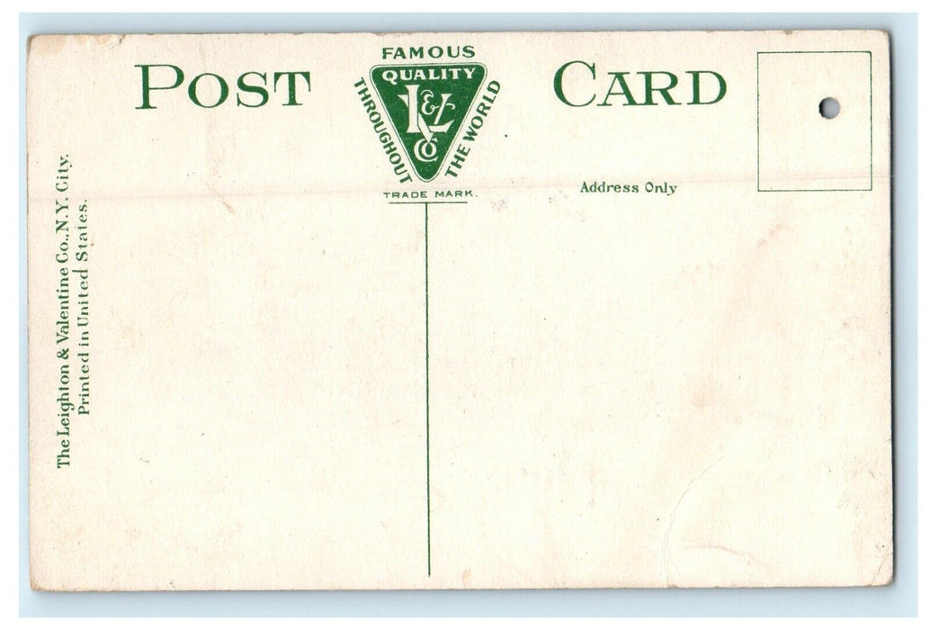 1914 A.F. Gerald's Residence, Fairfield, Maine ME Posted Vintage Postcard