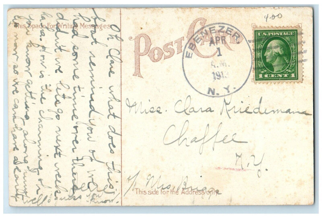 1913 Excursion Boat Americana Buffalo And Crystal  Beach Buffalo NY Postcard