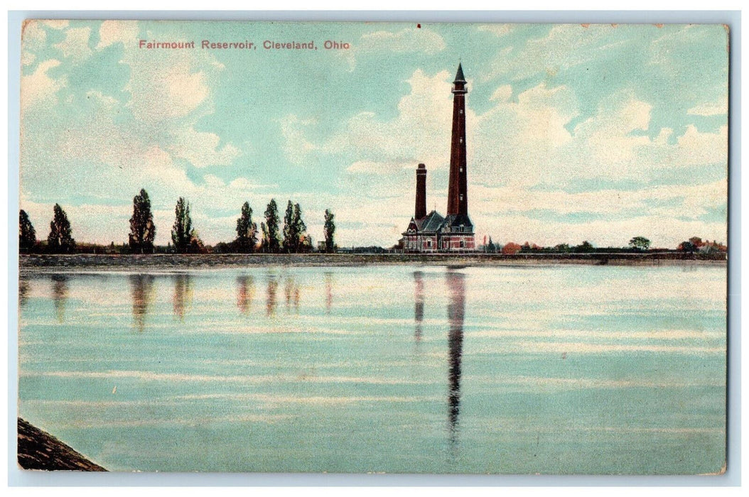 c1910 Fairmount Reservoir Cleveland Ohio OH The Cleveland News Company Postcard