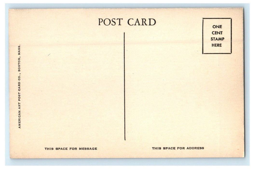 1935 Sieur De Mont Spring, Acadia National Park Bar Harbor, Maine ME Postcard