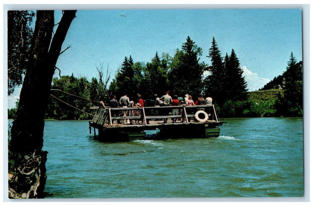 c1960's In The Grand Teton National Park Menor's Ferry at Moose WY Postcard