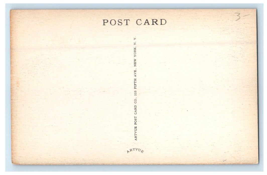 c1940's Laurel Hillside Camp Leicester Massachusetts MA Vintage Postcard