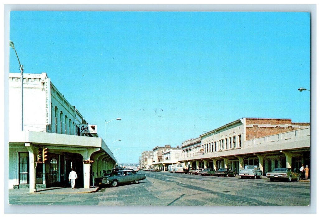 The New Look Of East Broadway Looking West Cars Columbia Missouri MO Postcard