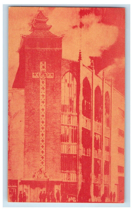 True Light Lutheran Church Mulberry Avenue New York NY Unposted Antique Postcard