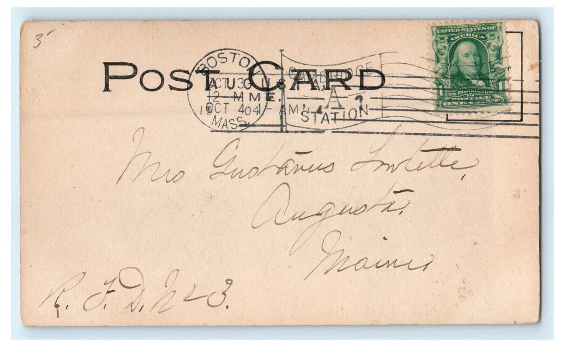 1904 Great Head Beach House View Winthrop Massachusetts MA Antique Postcard