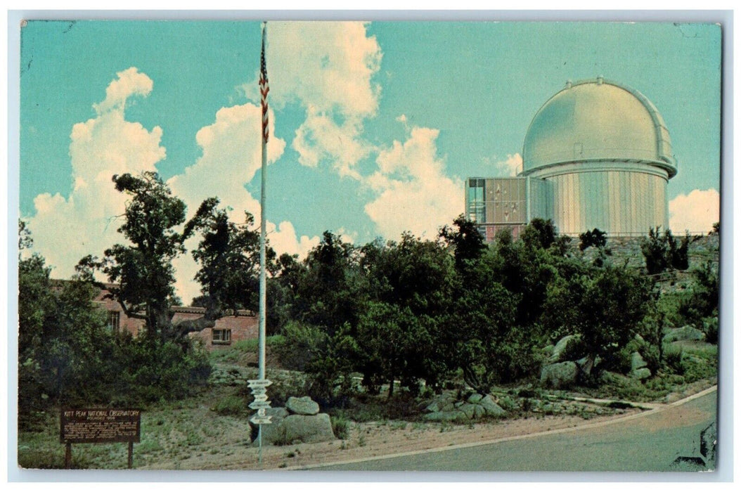 Kitt Peak National Observatory Southern Arizona Administration Building Postcard