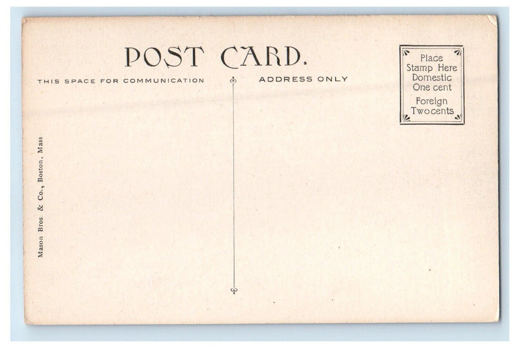 c1910's Steamer Nahanada In Hell Gate Bath Maine ME Unposted Antique Postcard