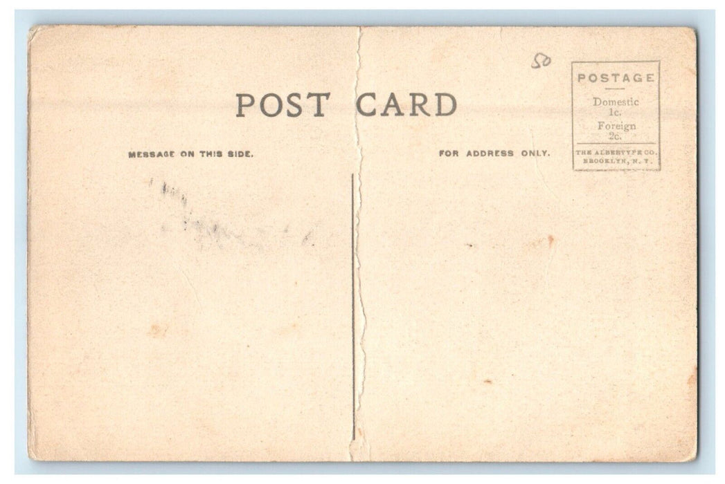 c1910's Entrance To Colorado Chautauqua Grounds Boulder CO Antique Postcard