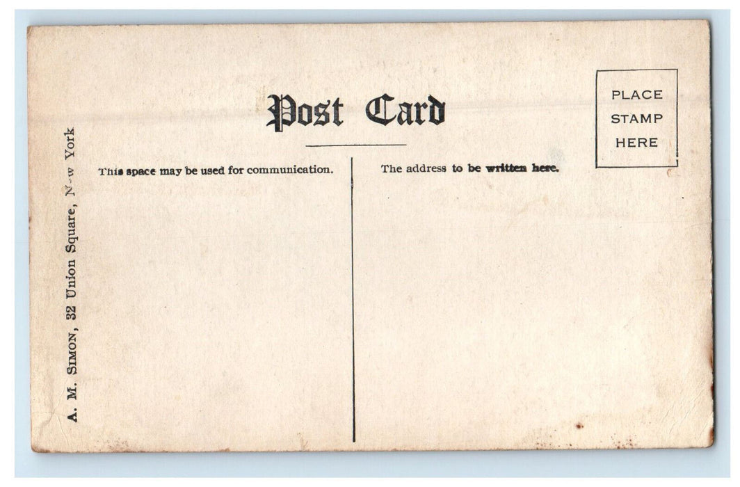 c1910 Gate Donated By Class 88 Columbia University New York NY Postcard