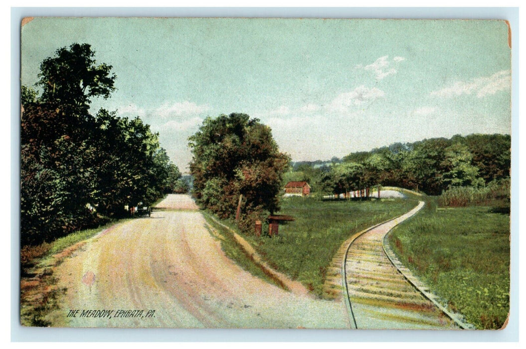 1911 The Meadow Ephrata Pennsylvania PA Stanley New Jersey NJ Antique Postcard