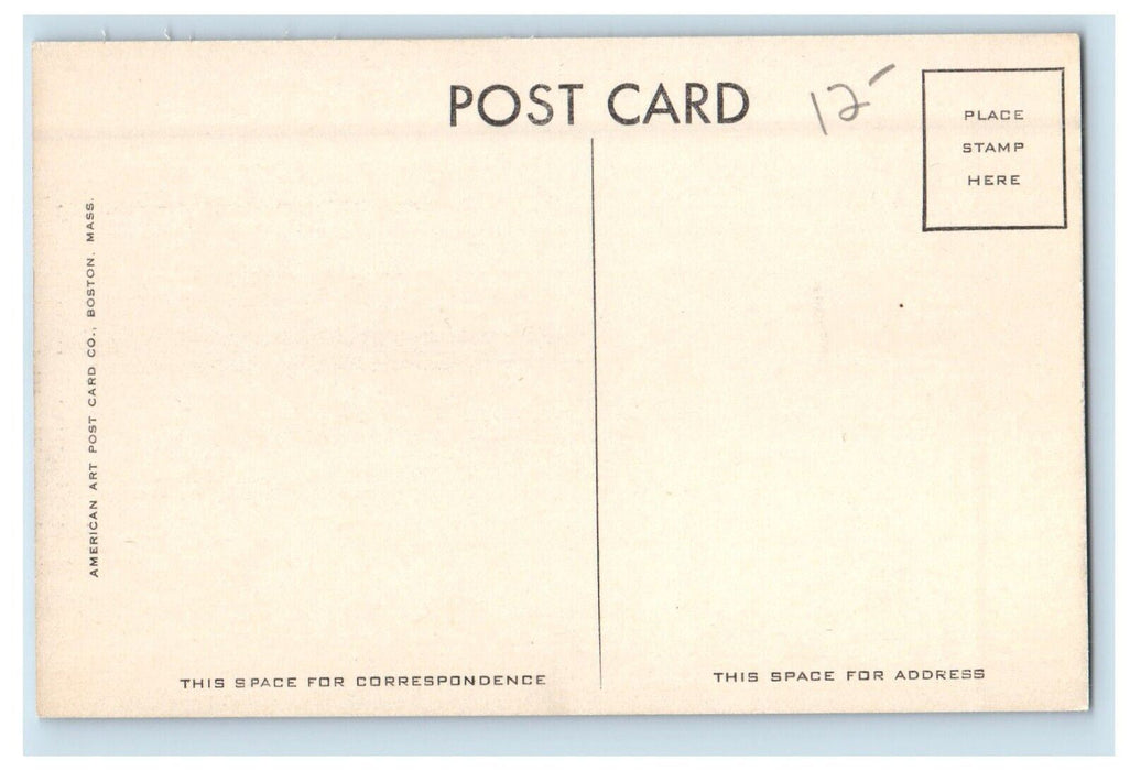 c1910's Capt. F. B. Hayes Sightseeing Yacht Norma Bar Harbor Maine ME Postcard