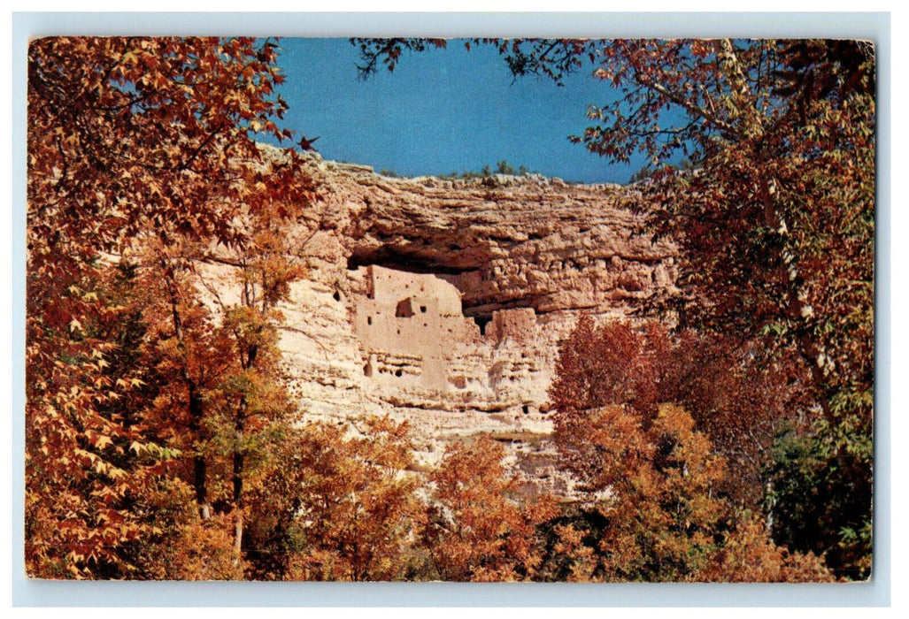 1971 Montezuma Castle Verde Valley, Central Arizona Vintage Postcard