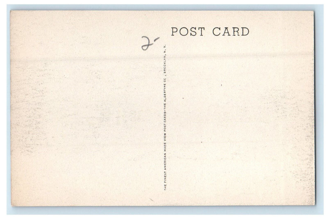 c1910 Administration Building Loeb Memorial Home for Convalescents NY Postcard