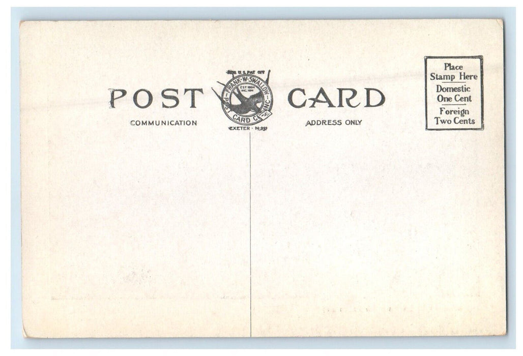 c1910's Blowmedown Bridge Cornish New Hampshire NH Unposted Antique Postcard