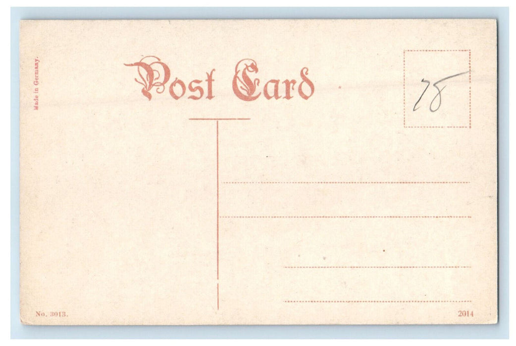 c1910 University Club Denver Colorado CO Uposted Antique Postcard