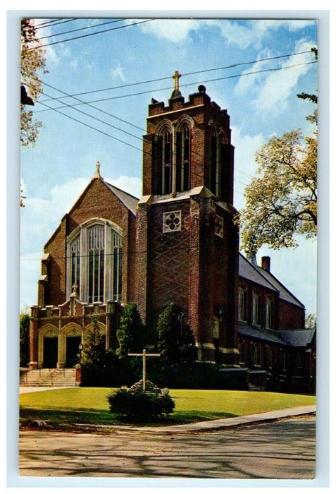 Winchendon MA, Immaculate Heart Of Mary Roman Catholic Church Antique Postcard