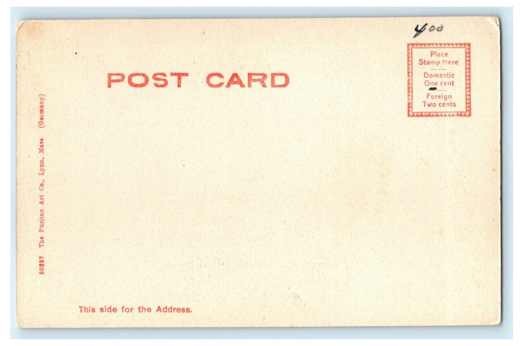 1905 Old Tucker House Marblehead Massachusetts MA Unposted Postcard