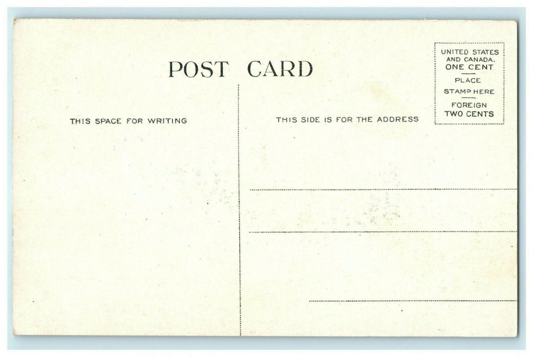 High School Albion Michigan Unposted Excellent Vintage Antique Postcard