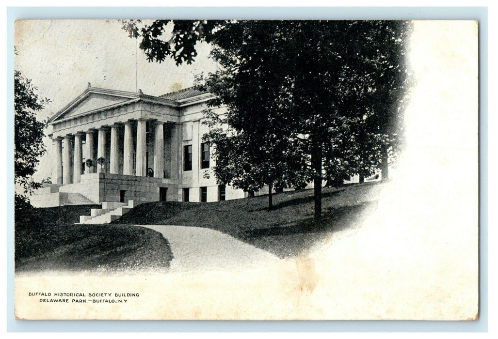 1904 Buffalo Historical Society Building Delaware Park New York NY Postcard