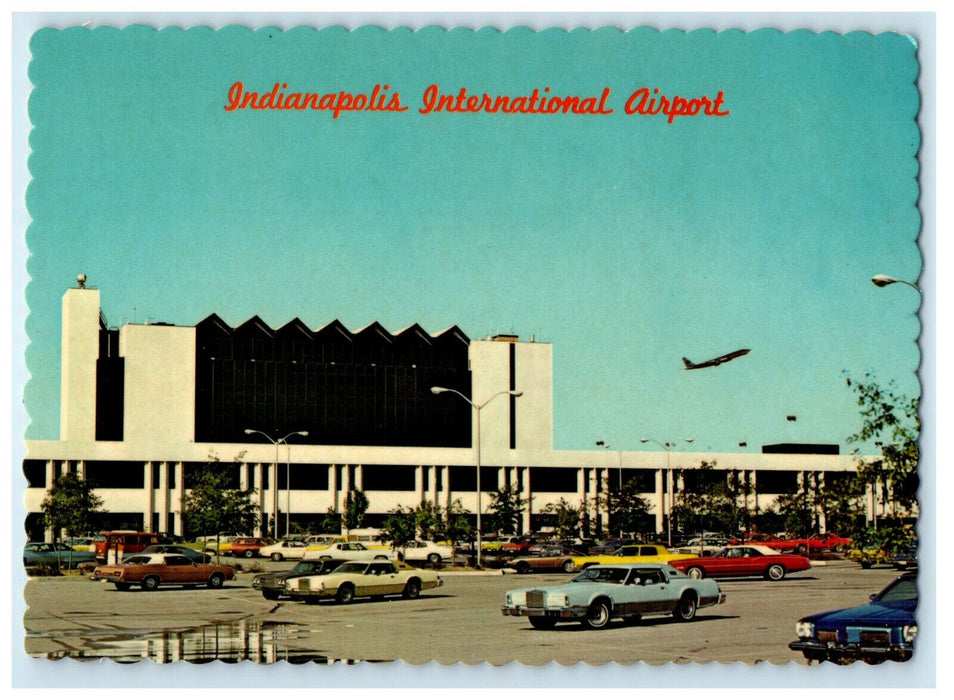 c1970s Indianapolis International Airport Indianapolis Indiana IN Postcard