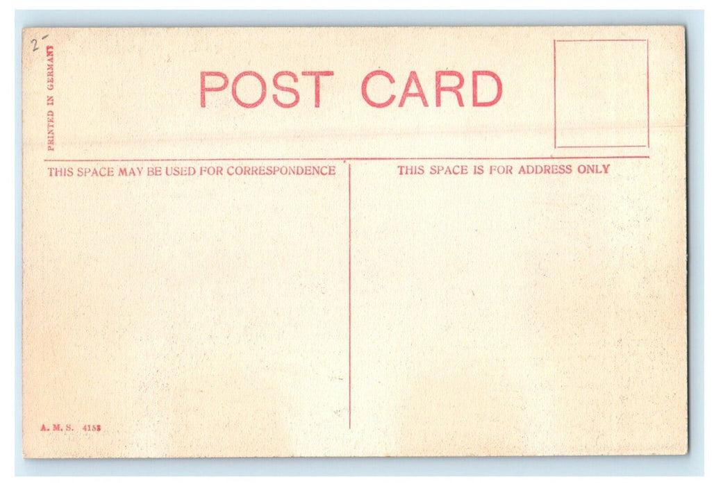 c1910 South Main Street View Williamstown Massachusetts MA Antique Postcard