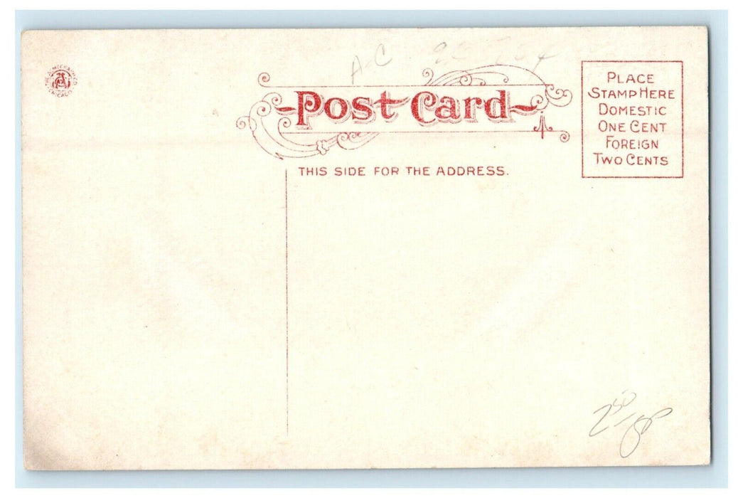 c1910's Pergola Band Shell Garfield Park Chicago Illinois IL Antique Postcard