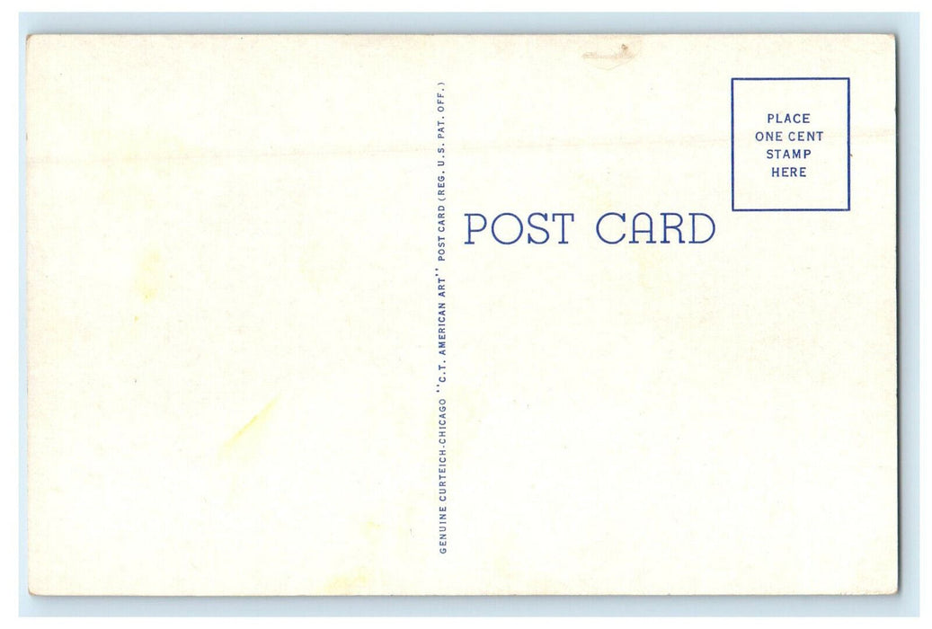 c1940s View of High School in Perth Amboy New Jersey NJ Unposted Postcard