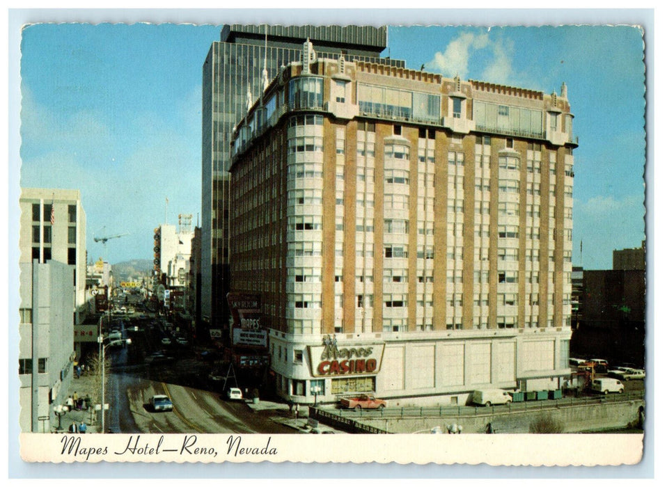 c1980s Mapes Hotel, Reno Nevada NV Vintage Unposted Postcard
