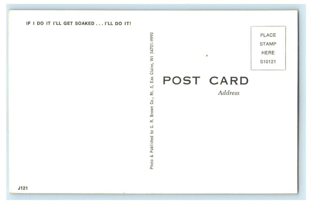 c1950s Bear, Greetings from Cohick's Trading Post Salladasburg PA Postcard