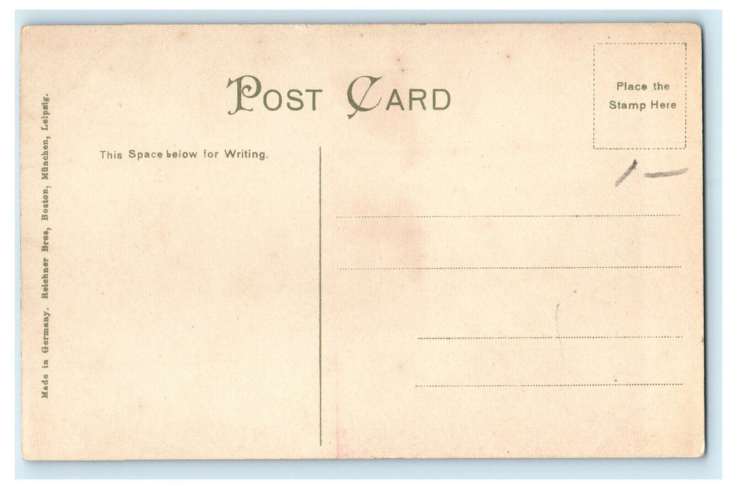 c1910 Lincoln Monument Park Square Boston Massachusetts MA Postcard