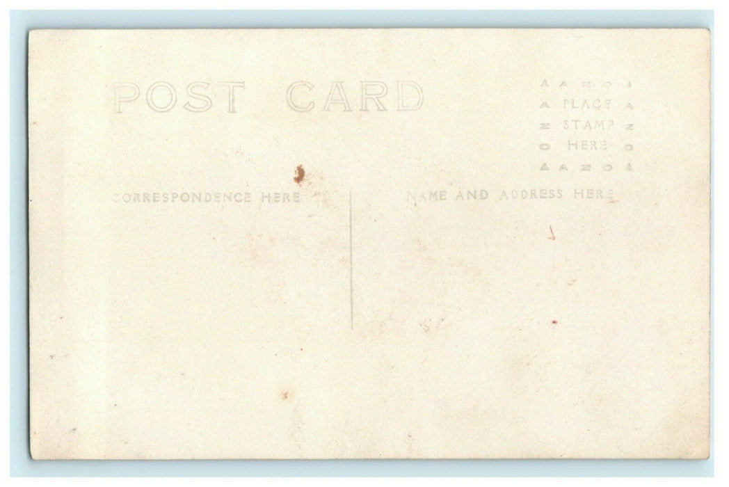 c1910 School District No. 4 Children Students Teachers RPPC Photo Postcard