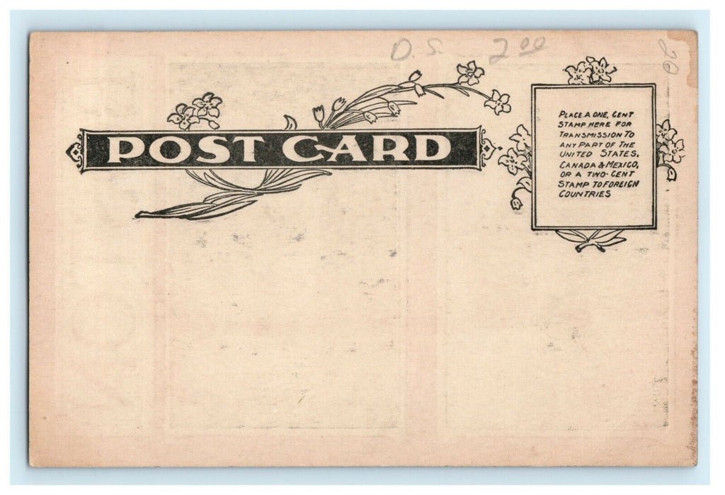c1905 Boston Paul Revere Birthplace North Station Massachusetts MA Postcard