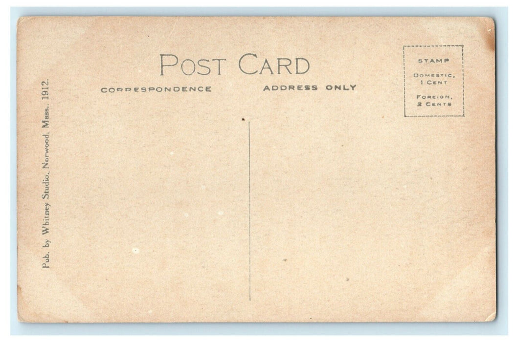 c1910 Fairbanks House Dedham Massachusetts MA Unposted Postcard