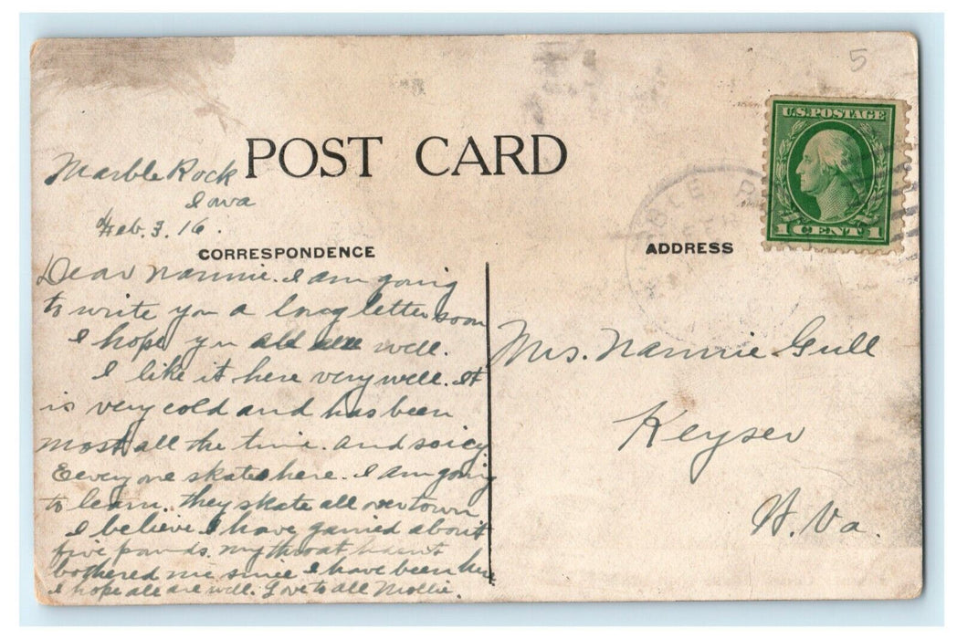 1916 County Court House Springfield Illinois IL Posted Antique Postcard