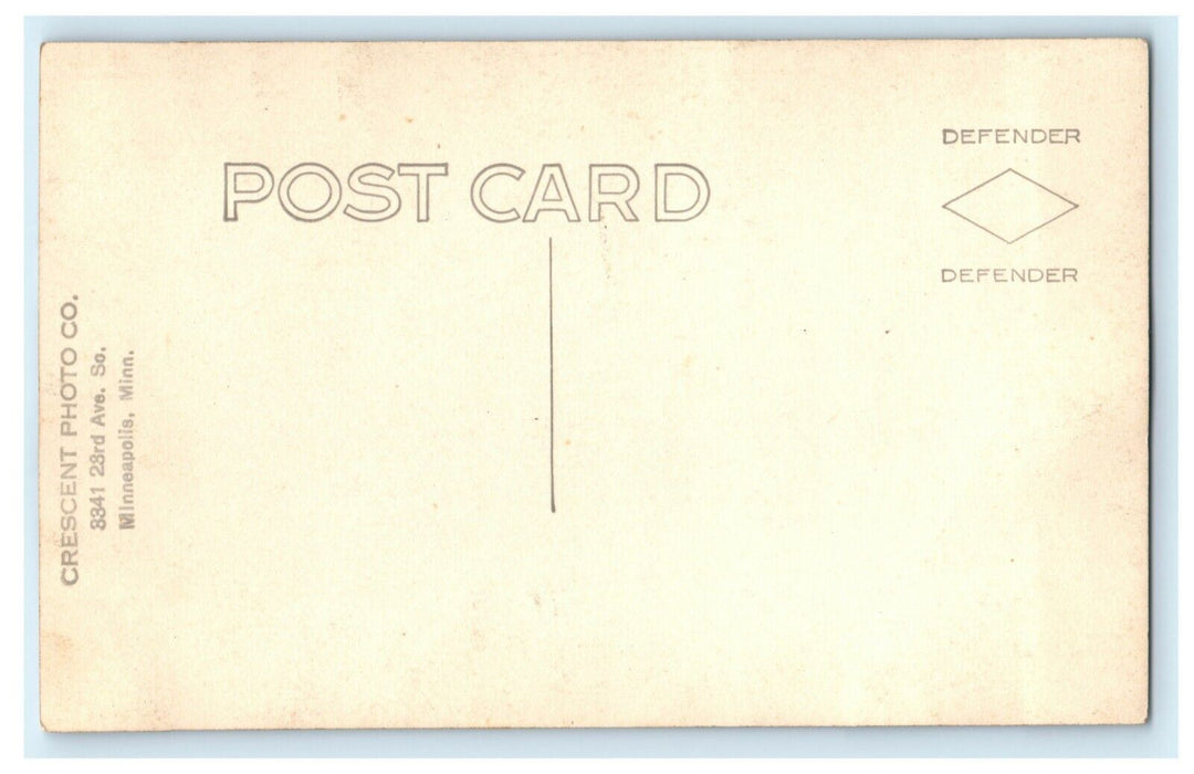 c1915 High School Wheaton Minnesota MN Unposted RPPC Photo Postcard