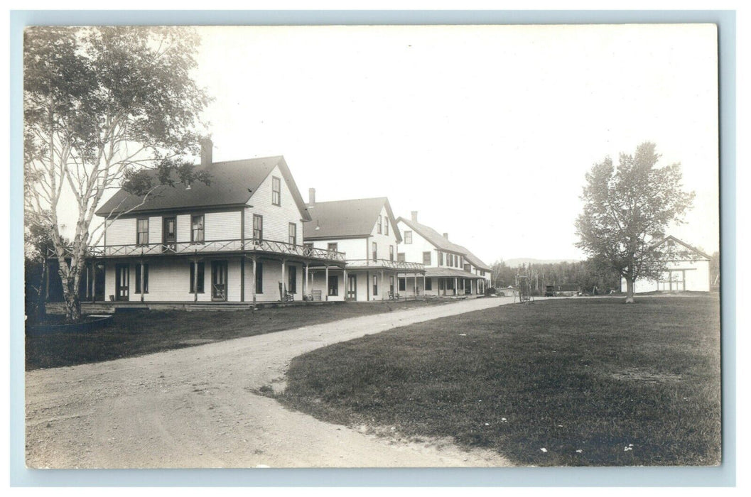 c1910's Kokadjo Inn Maine ME Unposted Antique RPPC Photo Postcard