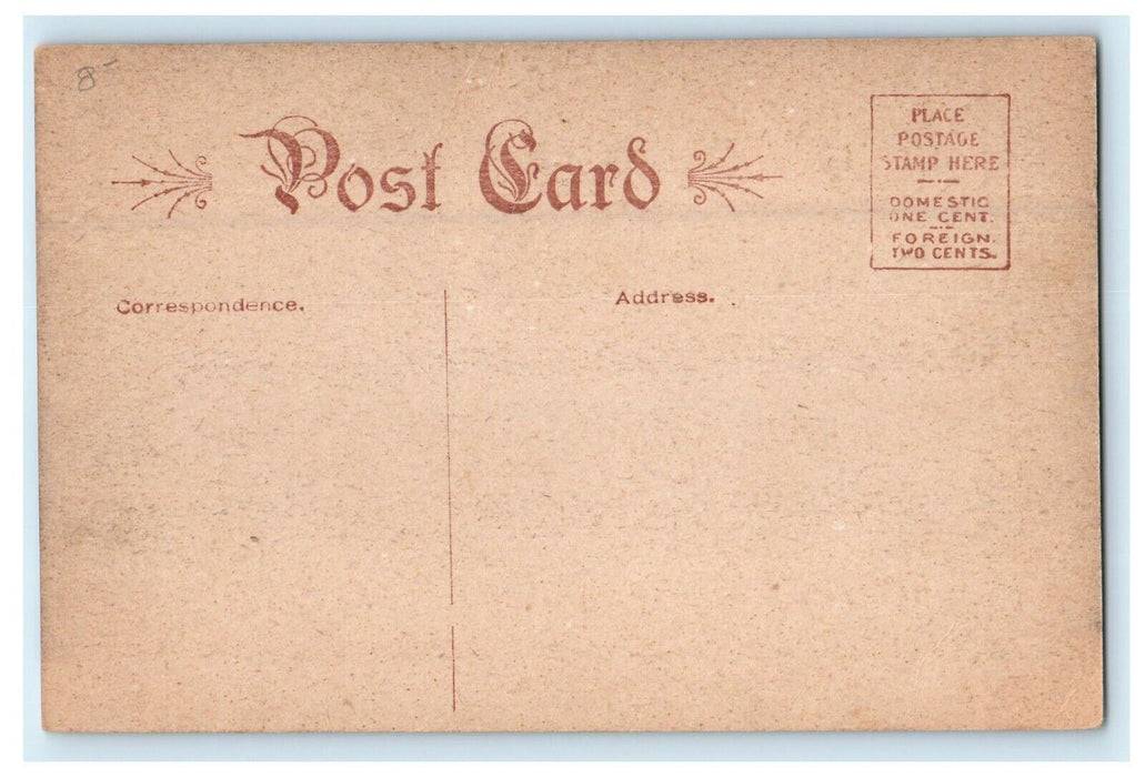 1915 Episcopal Church, Westerly, Rhode Island RI Antique Unposted Postcard