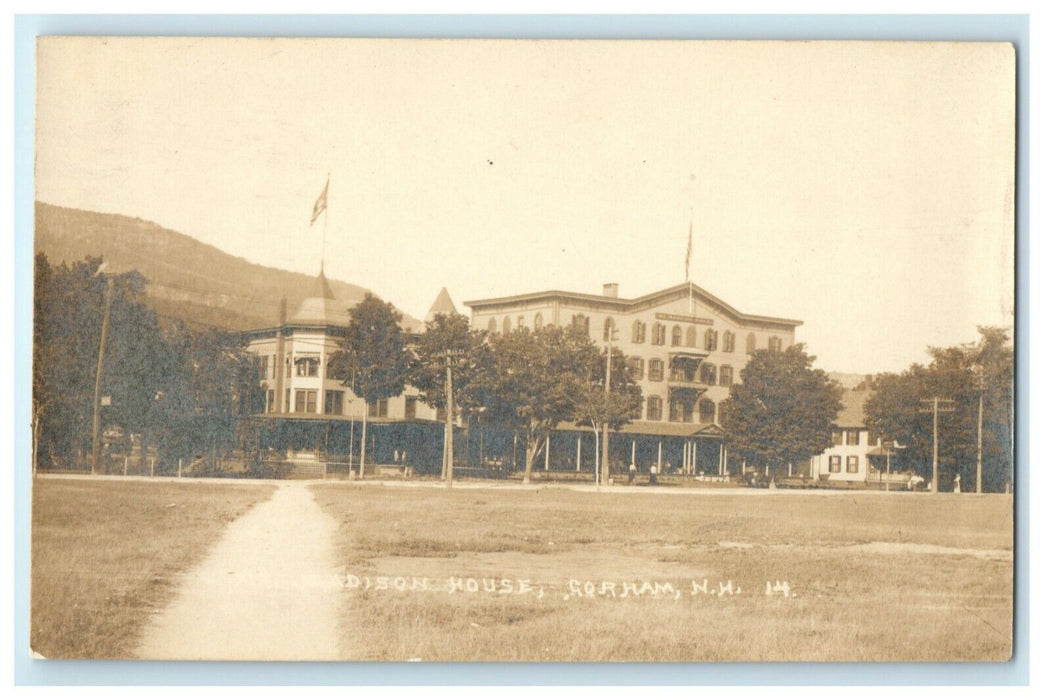 c1910 Mount Madison House New Hampshire NH RPPC Photo Unposted Postcard
