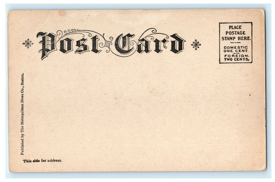 c1901 Central House, Goffstown, New Hampshire, N.H. Antique Postcard