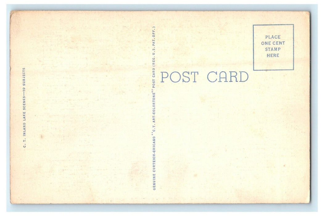 c1940s Greetings from Owatonna Minnesota MN Vintage Unposted Postcard