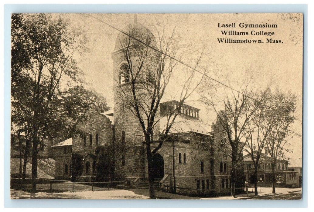 Lasell Gymnasium Williams College Williamston Massachusetts MA Unposted Postcard