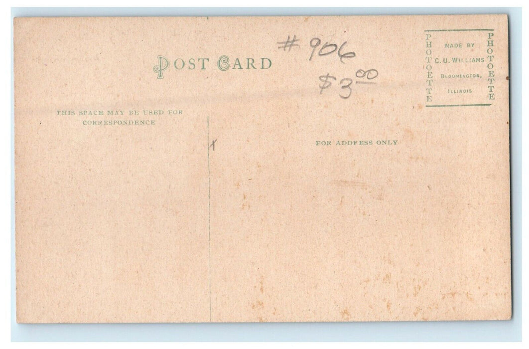 c1910's Polk County Court House Des Moines Iowa IA Posted Antique Postcard