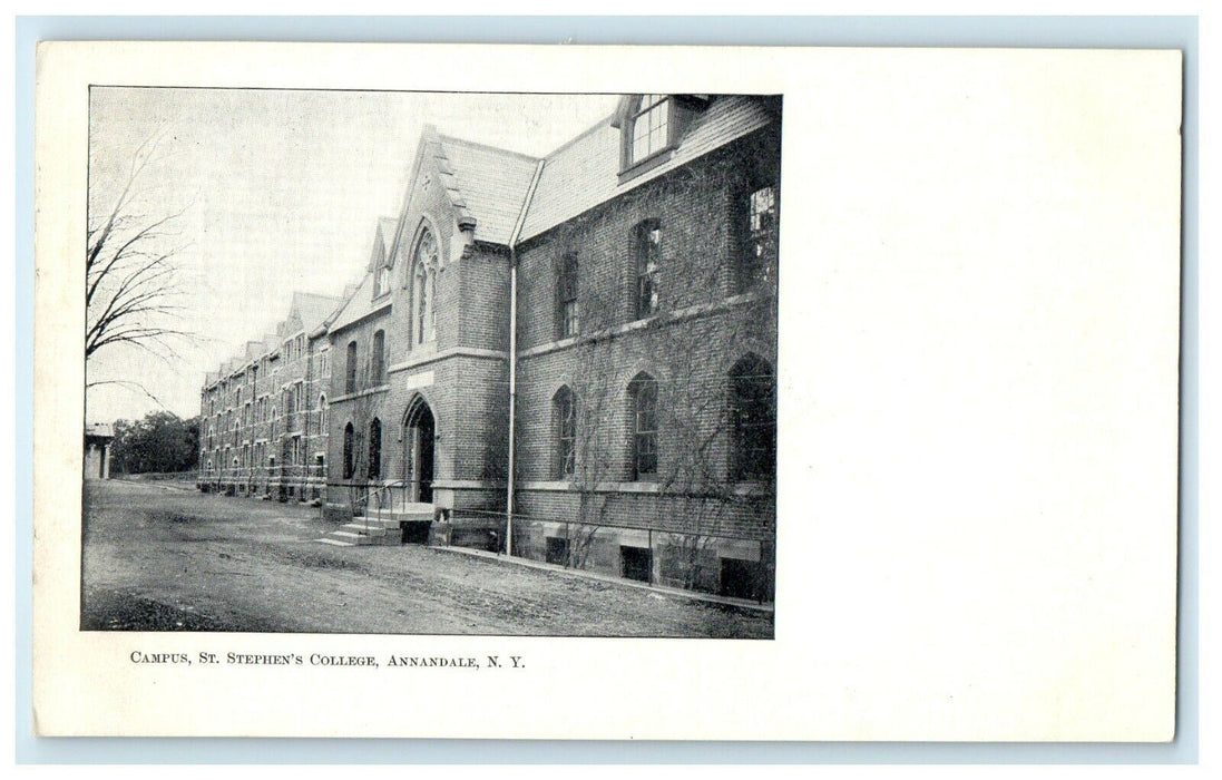 c1905 Campus St. Stephen's College Annandale New York NY Antique Postcard
