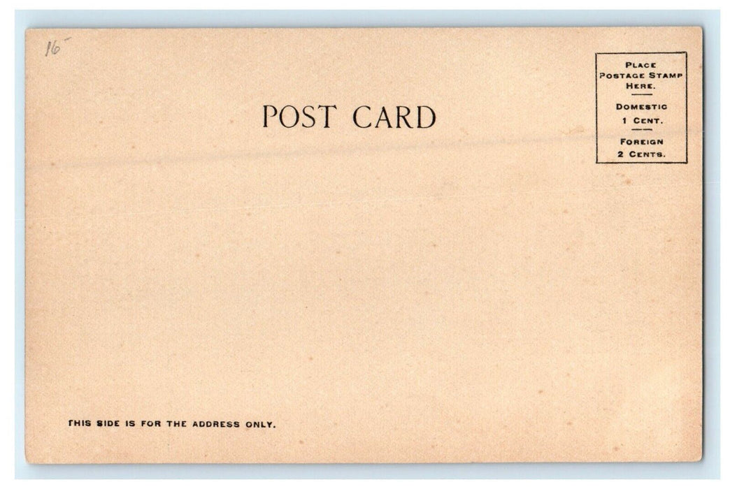 1903 Elm Street, No.7, Westerly, Rhode Island RI Antique Unposted Postcard